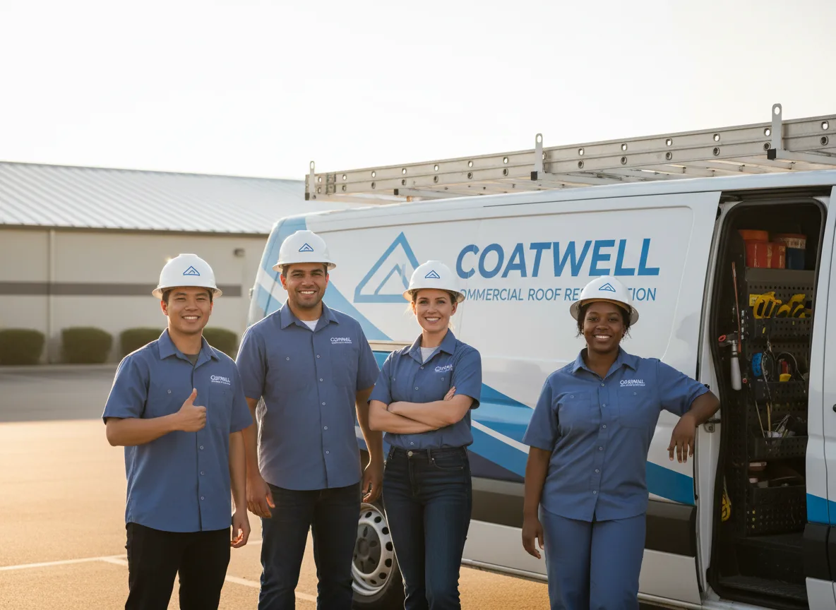 Commercial roof coating company in Springer, OK